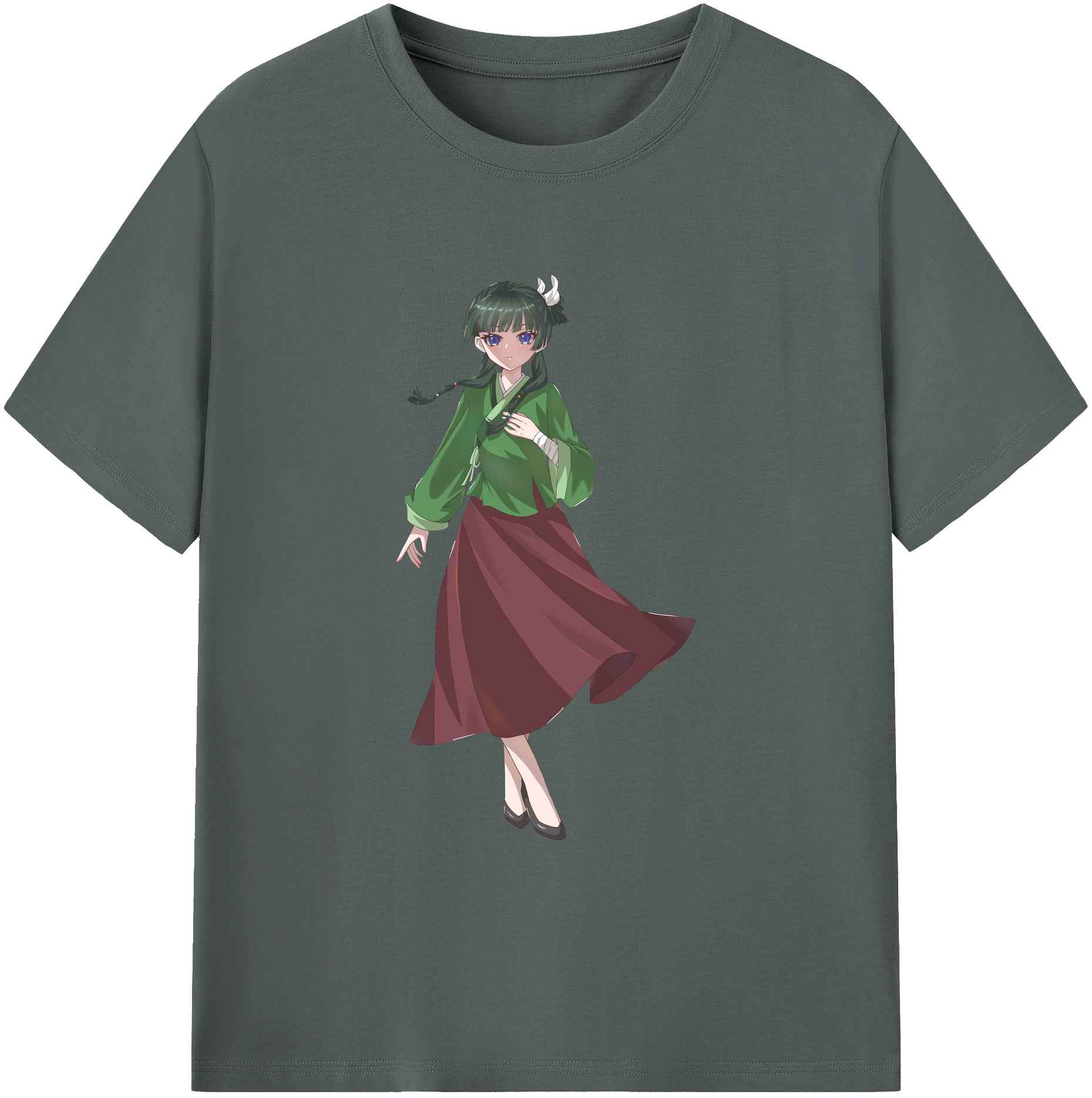 （画像用） 薬屋のひとりごと The Apothecary Diaries 綿100％ メンズ半袖Tシャツ｜肌触りやわらか＆通気性
